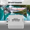 AV To RF Video Converter Mini HD Video Adapter Box Support 67.25/61.25MHz