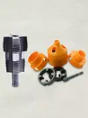 PVC Pipe Threader Kit With 1/2Inch 3/4 Inch 1 Inch Dies Pipe Threader Hand Tools