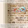 (US Local)Sea Turtle DIY Diamond Painting Hanging Hook No Hole Punching Wall Decoration