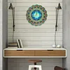 DIY Diamond Painting Luminous Mandala Diamond Painting Wall Clock Kit