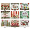 Christmas Poster-Special Shaped Diamond Painting Kit