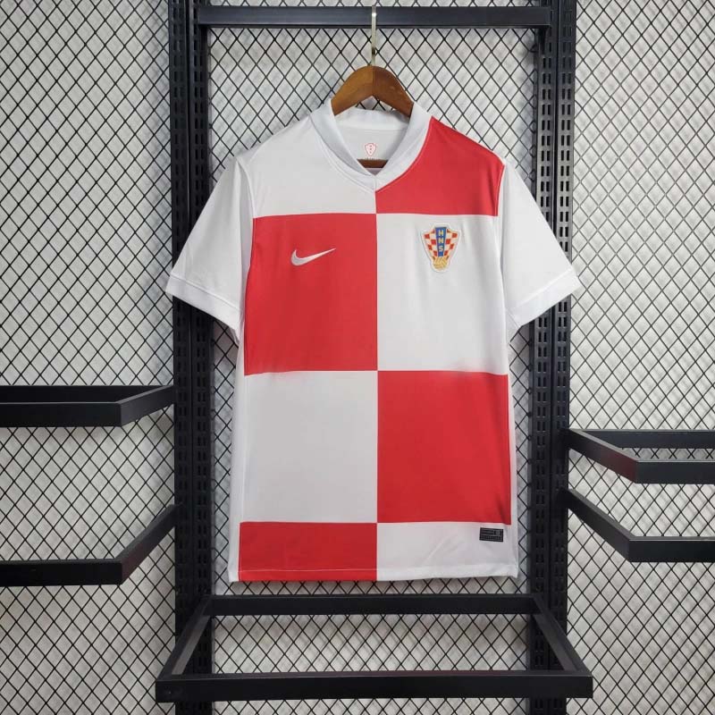 2024  Croatia Home Soccer ShirtFootball Shirt 1:1 Thai Quality