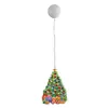 5D Christmas Diamond Painting Hanging Light Festive Rhinestone Lamp Pendant Kits