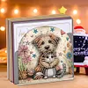 Acrylic Cats Dogs Diamond Painting Paper Towel Napkin Holder for Home Art Crafts