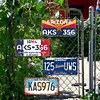 9pcs - Car License Plate - Vintage Metal Signs(6*12Inch) - Car License