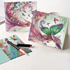 (US Local)6Pcs Fairy Girl DIY Diamond Painting Greeting Card for Holiday Party Favors