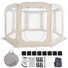 [US Local Warehouse] Bubble Tent for 6-8 Person Portable Transparent Igloo Tent Dome 12x7ft with Rain Cover & Storage Bag Bubble House for Camping Parties and Stargazing