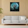 Branches Under The Moon-Paint by Numbers Acrylic Painting   20*20cm(HOT)