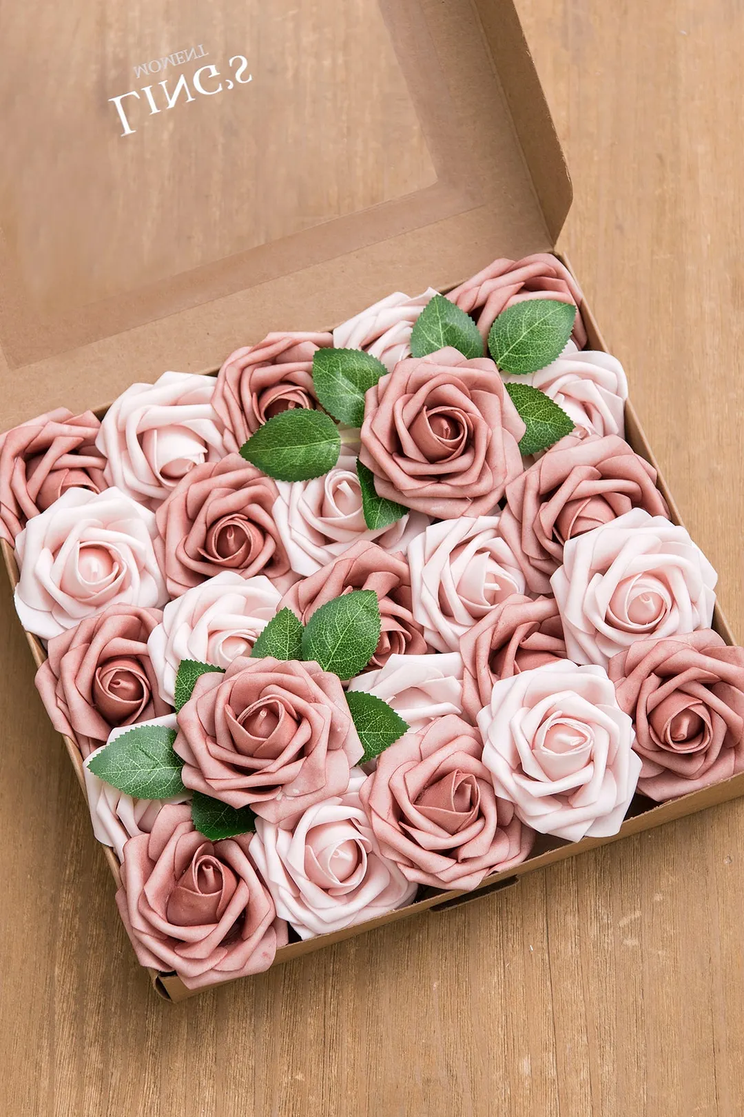 3" Foam Rose with Stem - 56 Colors