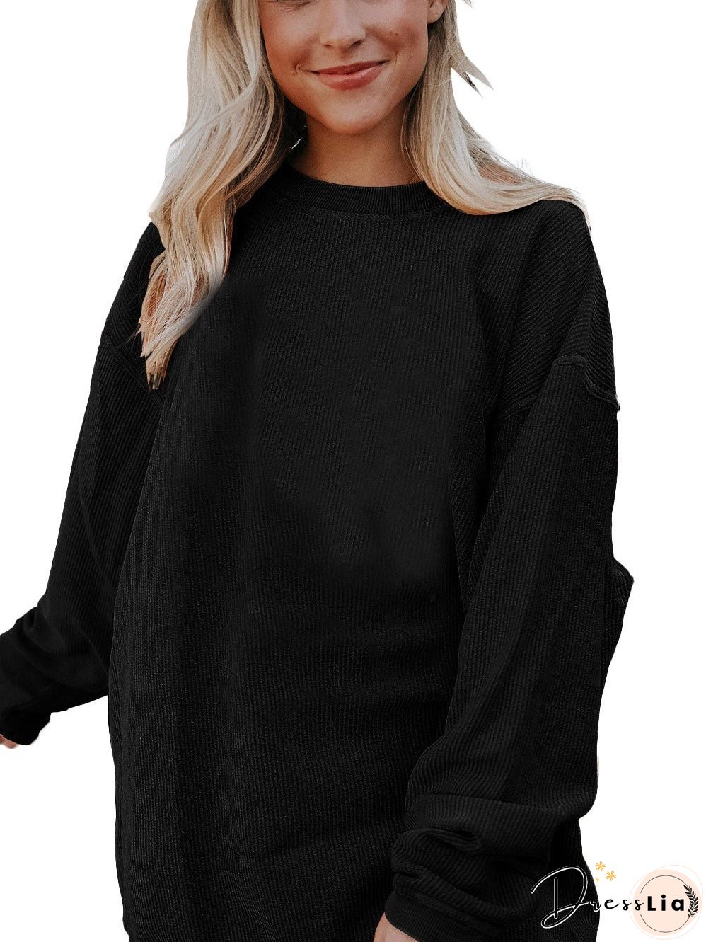 Comfy Black Long Sleeve Tee