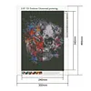 Diamond Painting-DIY Crystal Rhinestone Skull