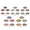 5pcs DIY Handmade Creative Mandala Pattern Wooden + PU Leather Daily Wear Hair Accessories Hair Clips Diamond Painting Artwork Kits