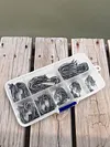 240Pcs Fishing Hooks Octopus FishHooks Fishing Barbed Hooks Fishing Accessories