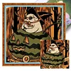 (Multi Style)Snowman With Wool Hat-Full Embroidery 3 strands 11CT Stamped Cross Stitch-40*50CM