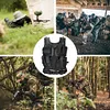 Nylon Molle Vest Adjustable Combat Body Armor Vests Multi-Pocket Hunting Vest