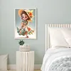 【Limited Stock Sale】Cute Girl-Paint By Numbers Acrylic Painting 40*50CM
