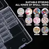 12/24/30pcs Craft Storage Box And Organizer Clear Plastic Bead Organizer Box/Suitable for Jewelry, Crafts, Beads Storage DIY Craft Accessories 