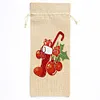 5D DIY Special Shaped Drill Diamond Painting Christmas Sock Wine Bottle Bags Covers Kits