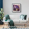 (US Local)Paint By Numbers Kit On Canvas DIY Oil Art Phalaenopsis Picture Decor40x40cm