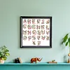 Letters-14CT Counted Cross Stitch Kit(65*63cm)