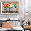 Everyday Is A Gift Flower Quotes - Full Round Diamond Painting