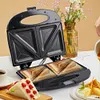 Waffle Maker Belgian Waffle Maker Anti-scalding Chaffle Maker for Snacks Burgers