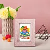 12pcs Autumn DIY Mini Round Diamond Painting Set 14x19cm