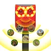 Solar Outdoor Motion Sensor Alarm Dog Barking&Gunshot Sound Loud Noise Maker