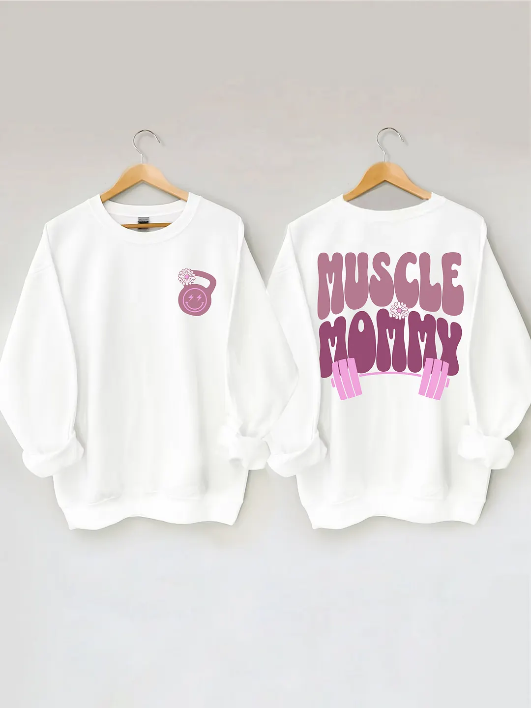 Muscle Mommy Pump Cover Sweatshirt