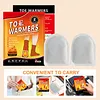 20 Pair Toe Warmers Easily Apply with Adhesive Disposable Feet Warmers Heat Pads