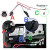 WOYO Modify Lithium to AGM Battary Cable Kit for Porsche Cayenne 2018-2023