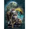 Wolf-11CT Stamped Cross Stitch Kit(36x46cm)