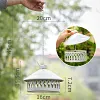 Camping Incense Burner - Portable Incense Burner | Windproof Iron Fly Incense Burner with Hanging Lid for Outdoor Garden