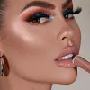 Brillant &agrave; l&egrave;vres imperm&eacute;able &agrave; l'eau de maquillage cr&eacute;meux