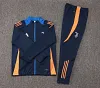 2024/2025 Juventus Half-Pull Training Suit Royal Blue Football Shirt 1:1 Thai Quality Set love fball