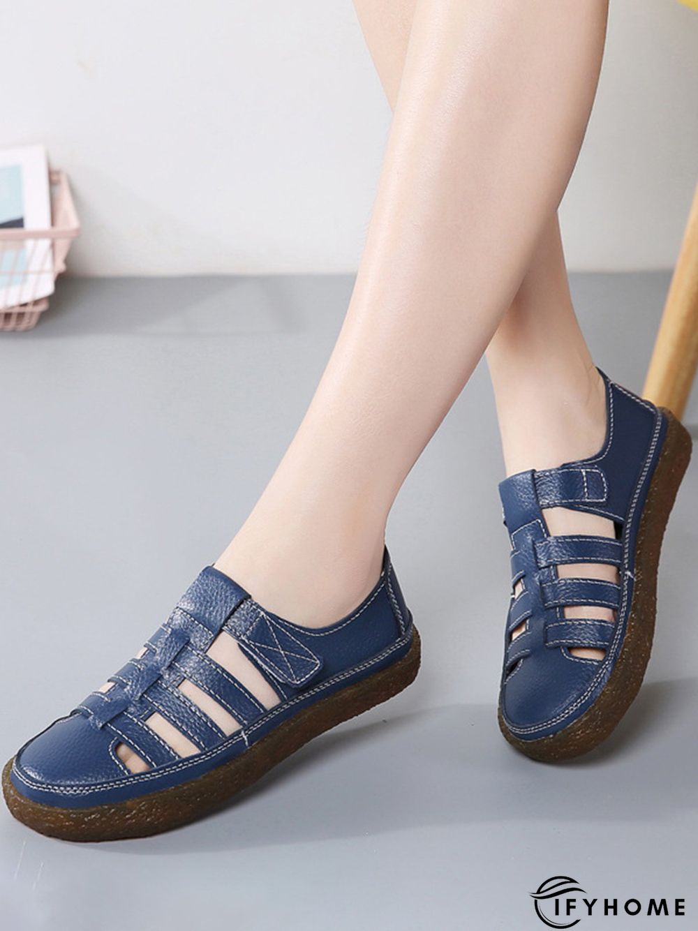 Lightweight Hollow Breathable Retro Soft Soled Shoes | IFYHOME