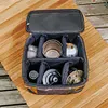 Waterproof Camping Storage Bag & Multi Pocket Outdoor Crossbody Bag(Light Green)