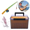 Plastic Fishing Box Minnow Squid Jig Hard Bait Container Hard Lure Sea Tool Case