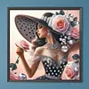 Beaut&eacute; &eacute;l&eacute;gante et luxueuse-peinture diamant perceuse ronde-40*40cm