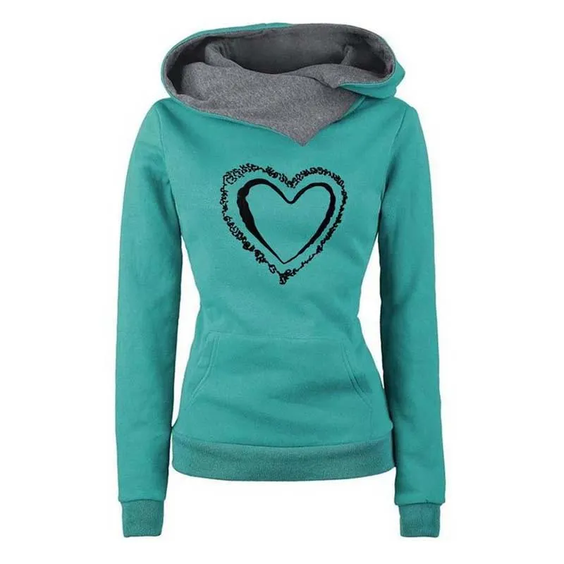 Women Hoodies Sweatshirts 2020 Autumn Winter Fashion Embroidered Long Sleeve Plus Size Hoody Ladies Casual Warm Pullovers