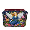 5D DIY Special Shape Double Sided Drills Diamond Painting Wooden Desk Ornament Flower Vase Decor Kit