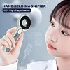 60X Handheld Magnifier with LED Light Illuminated Magnifying Glass for Reading