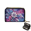 Diamond Painting Flower Wallet Diamond Painting Card Holder Coin Purse