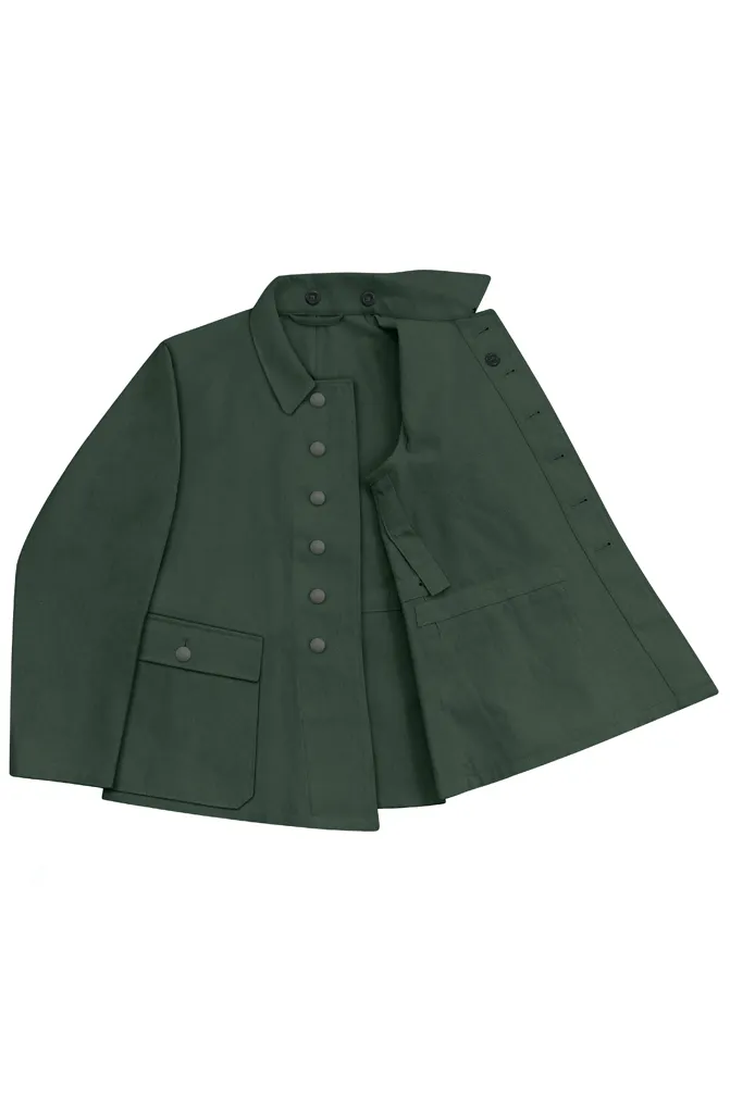   RAD German Summer HBT Green Drill Service tunic German-Uniform
