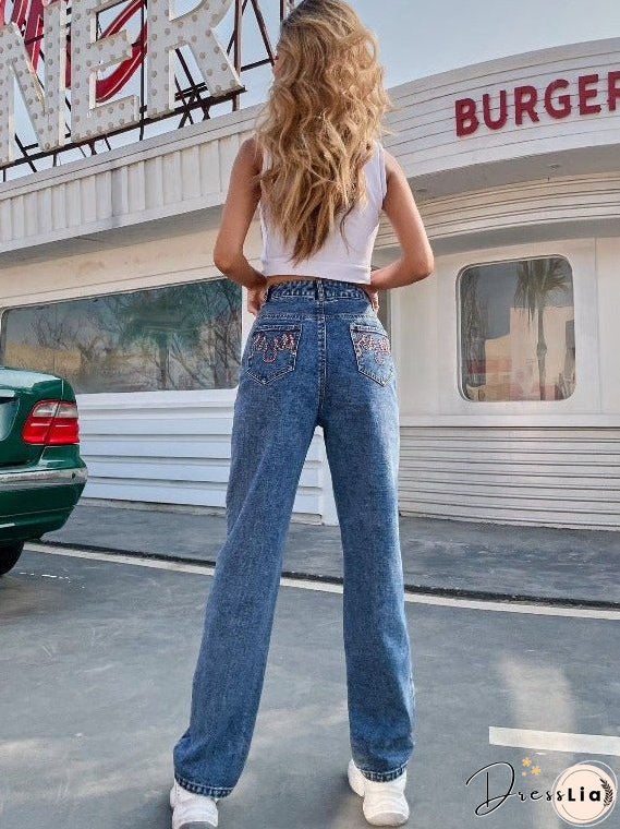 Wide Leg Pants Denim