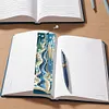 (US Local)8Pcs Christmas Themed DIY Diamond Painting Bookmark for Reading Enthusiasts