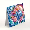 (US Local)6PCS Whale DIY Diamond Art Greeting Cards Congratulations Cards & Gifts
