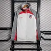 2023/2024 Atletico Madrid Windbreaker white and Gray Soccer Jersey