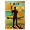 Sticker Man Cave Home Bar - Vintage Metal Signs - 20*30cm/30*40cm - Movie