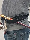 Fishing Waist Belt Rod Holder Hand Rod Holder Multifunction Fishing Accessories